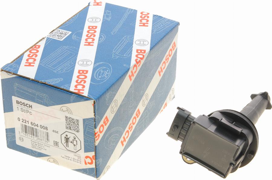 BOSCH 0 221 604 008 - Ignition Coil parts5.com