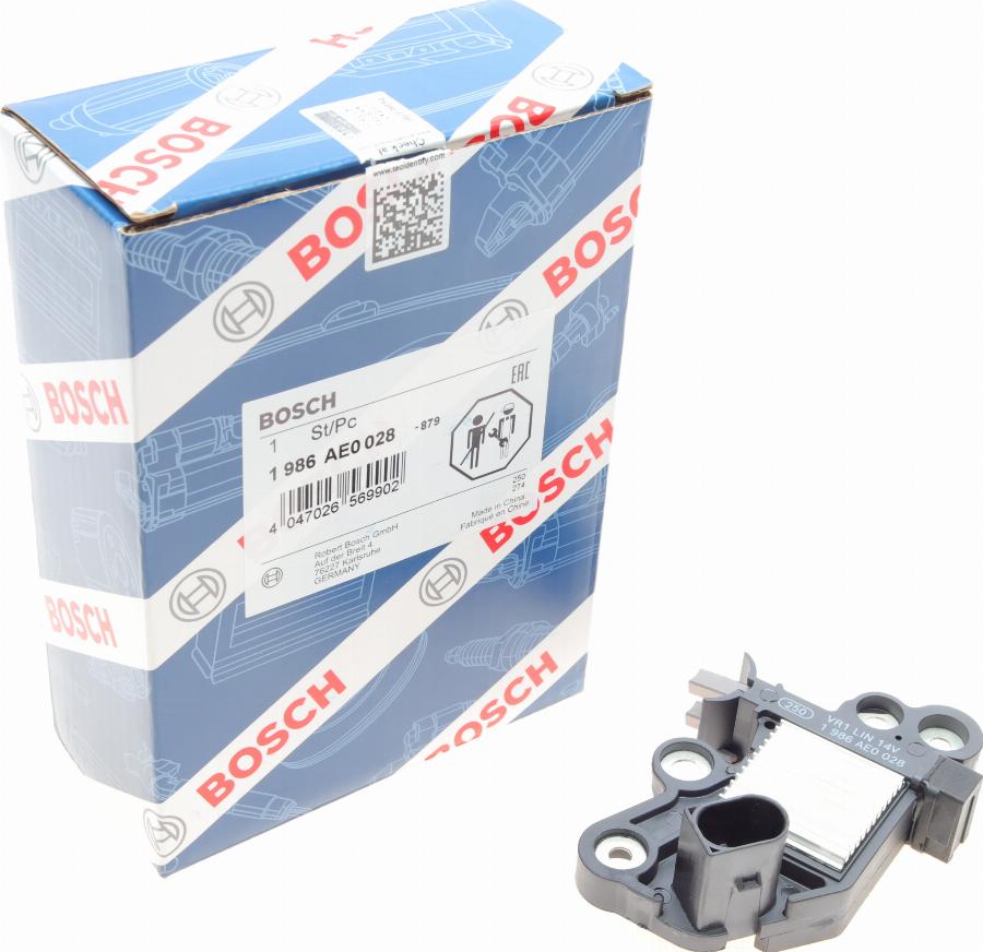 BOSCH 1 986 AE0 028 - Regulátor alternátora parts5.com