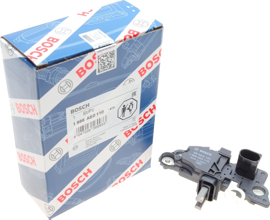 BOSCH 1 986 AE0 110 - Regulator, alternator parts5.com