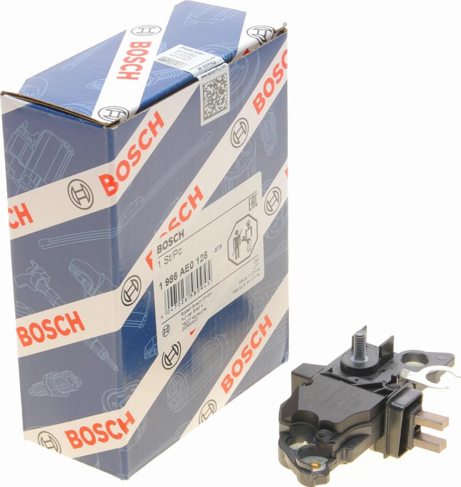 BOSCH 1 986 AE0 126 - Regulator, alternator parts5.com