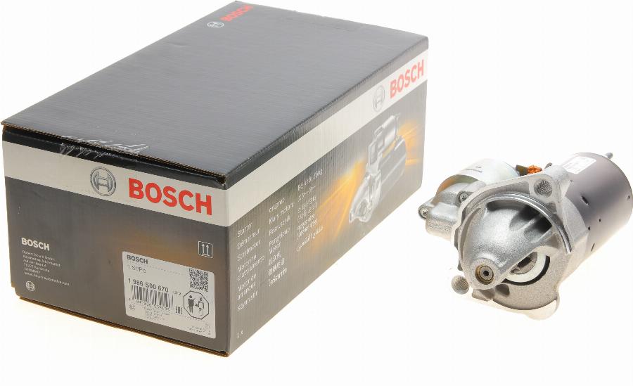 BOSCH 1 986 S00 670 - Önindító parts5.com