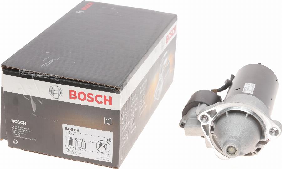 BOSCH 1 986 S00 760 - Стартер parts5.com