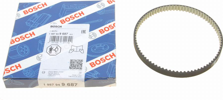 BOSCH 1 987 949 687 - Zobati jermen parts5.com