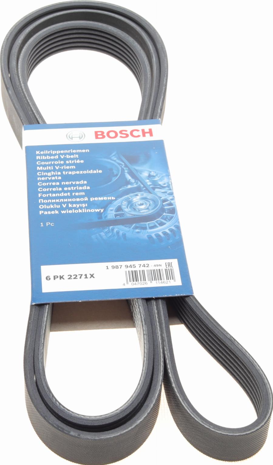 BOSCH 1 987 945 742 - V-Ribbed Belt parts5.com