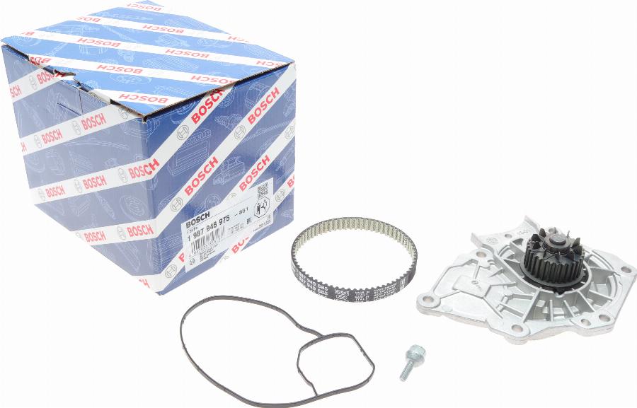 BOSCH 1 987 946 975 - Водна помпа+ к-кт ангренажен ремък parts5.com