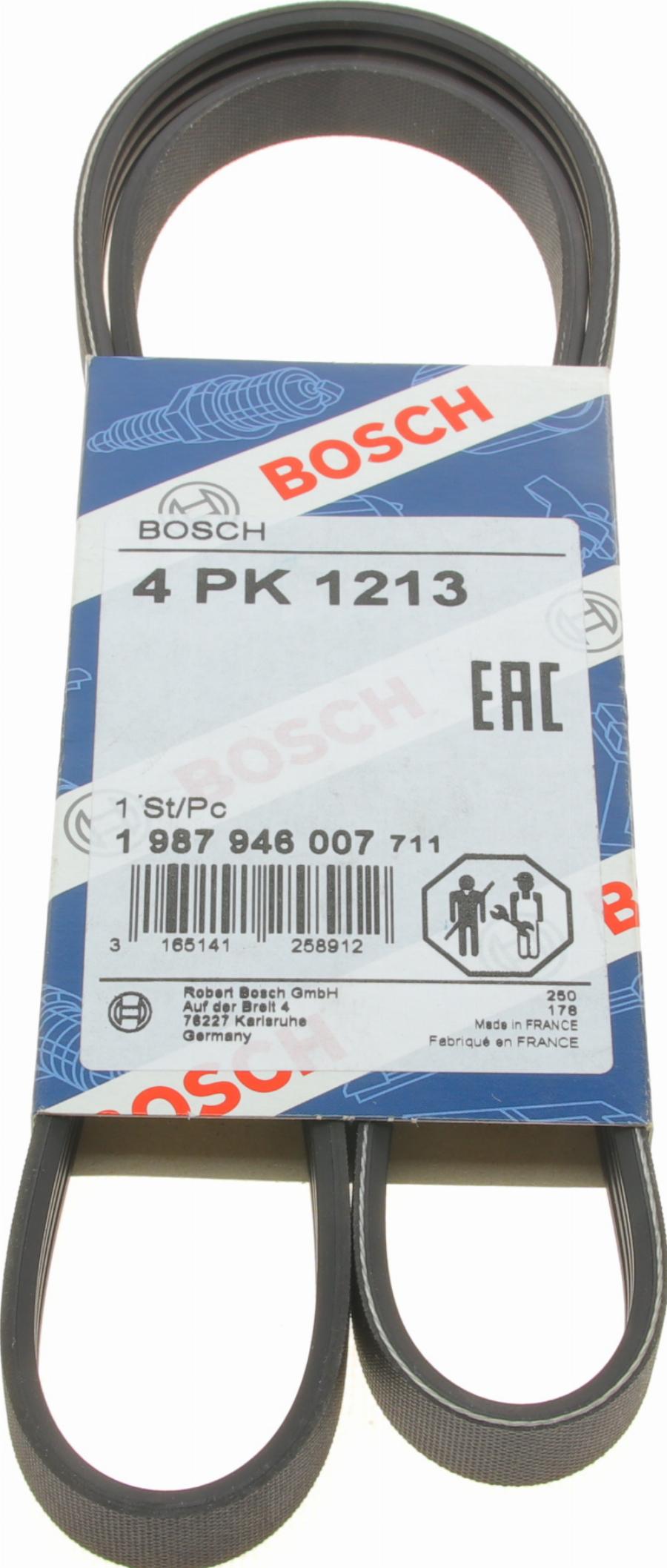 BOSCH 1 987 946 007 - Klinasti rebrasti kaiš parts5.com