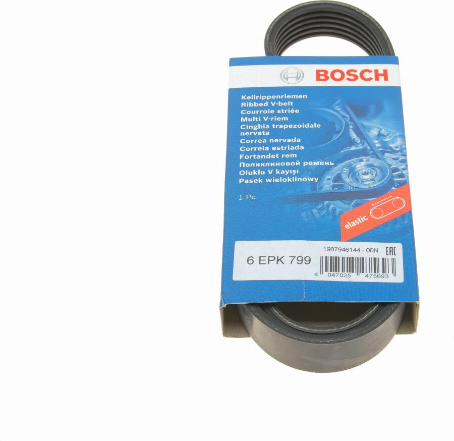 BOSCH 1 987 946 144 - Поликлиновой ремень parts5.com