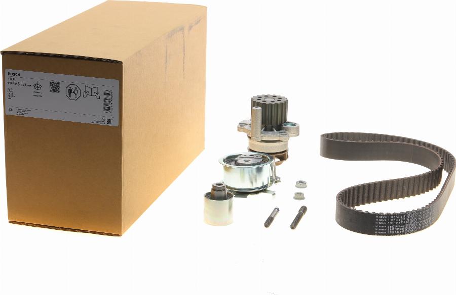 BOSCH 1 987 946 388 - Bomba de agua + kit correa distribución parts5.com