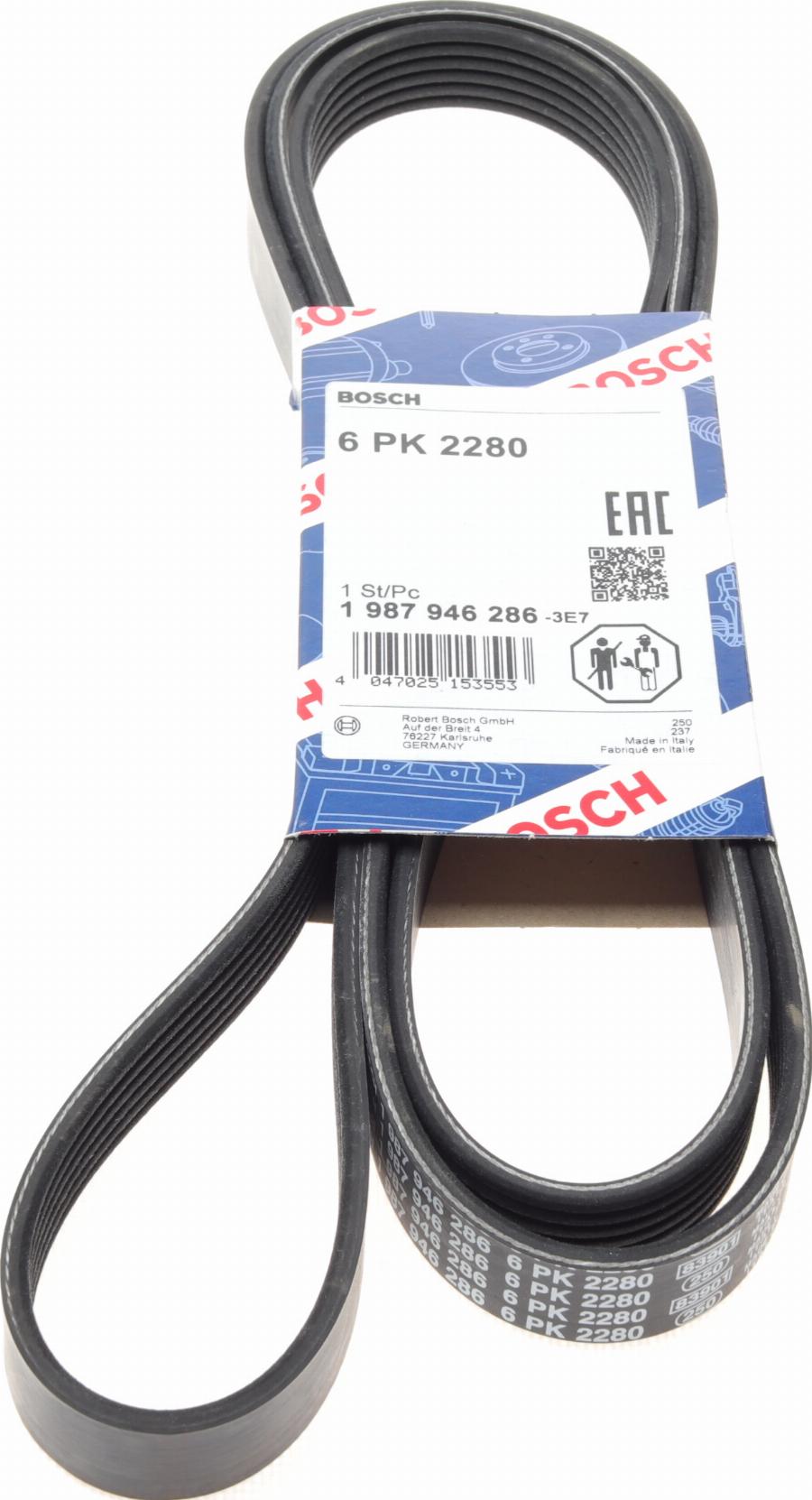 BOSCH 1 987 946 286 - V-Ribbed Belt parts5.com