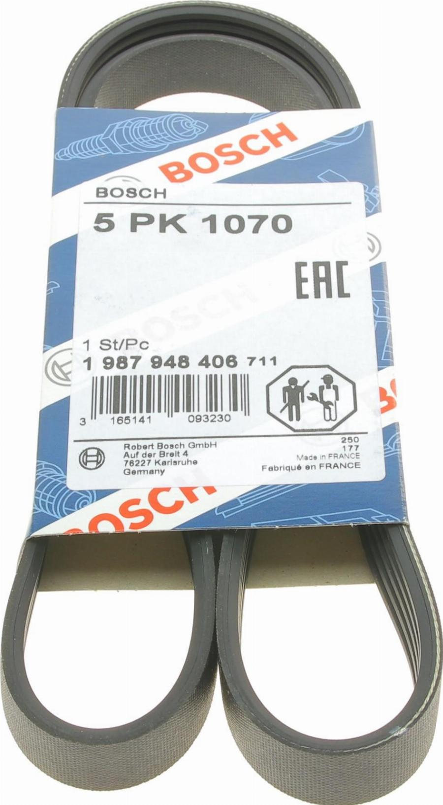 BOSCH 1 987 948 406 - Keilrippenriemen parts5.com