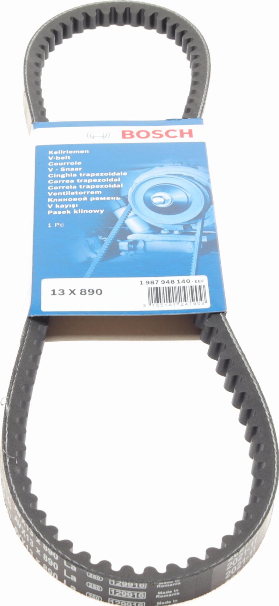 BOSCH 1 987 948 140 - Klinasti kaiš parts5.com