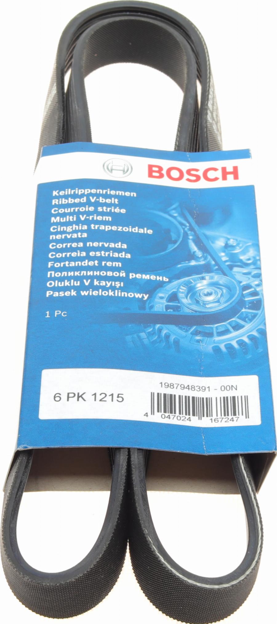 BOSCH 1 987 948 391 - Поликлиновой ремень parts5.com