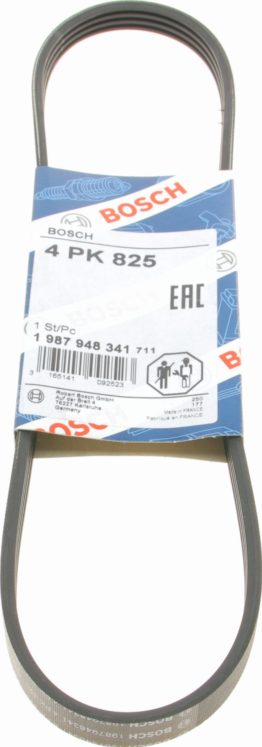 BOSCH 1 987 948 341 - Keilrippenriemen parts5.com