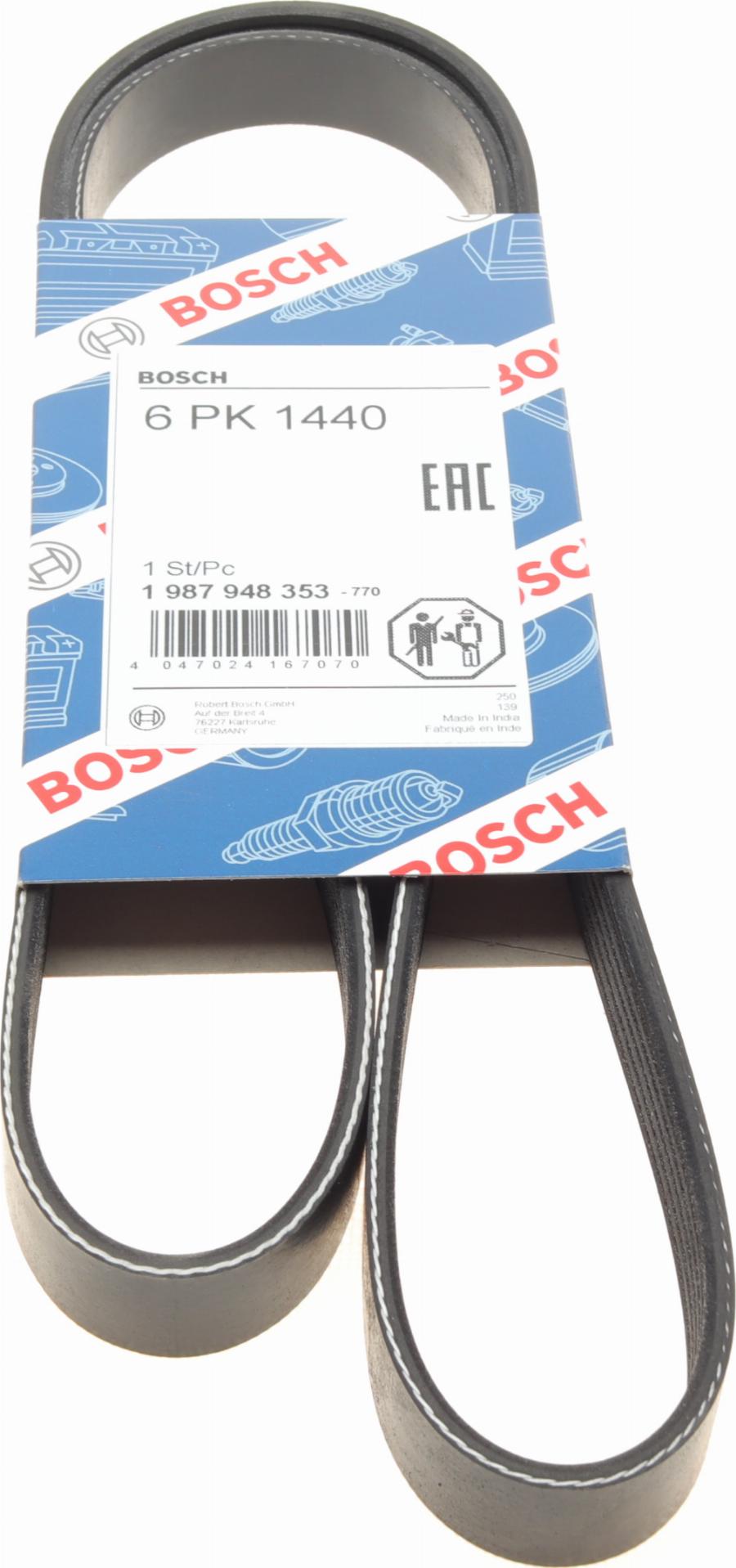 BOSCH 1 987 948 353 - Ozubený klínový řemen parts5.com