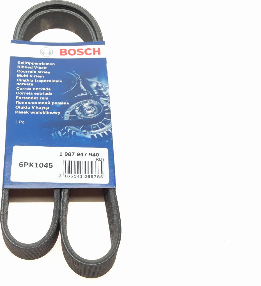 BOSCH 1 987 947 940 - Kanallı V kayışı parts5.com