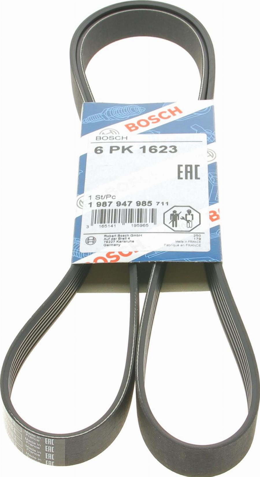 BOSCH 1 987 947 985 - Keilrippenriemen parts5.com