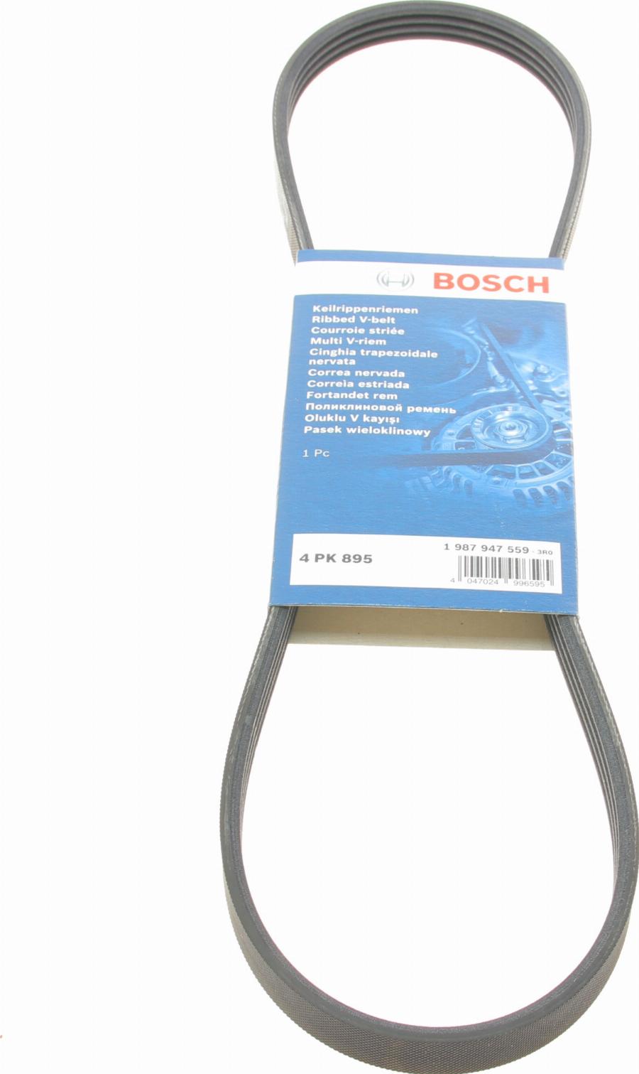 BOSCH 1 987 947 559 - Courroie trapézoïdale à nervures parts5.com