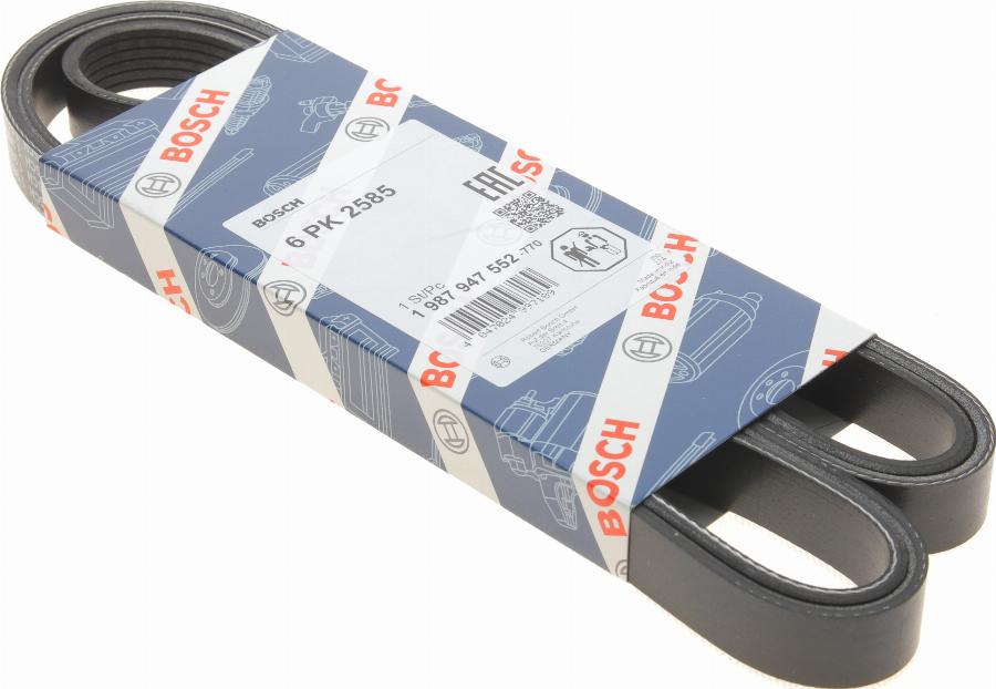 BOSCH 1 987 947 552 - V-Ribbed Belt parts5.com