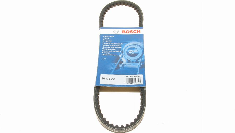 BOSCH 1 987 947 582 - Correa trapezoidal parts5.com