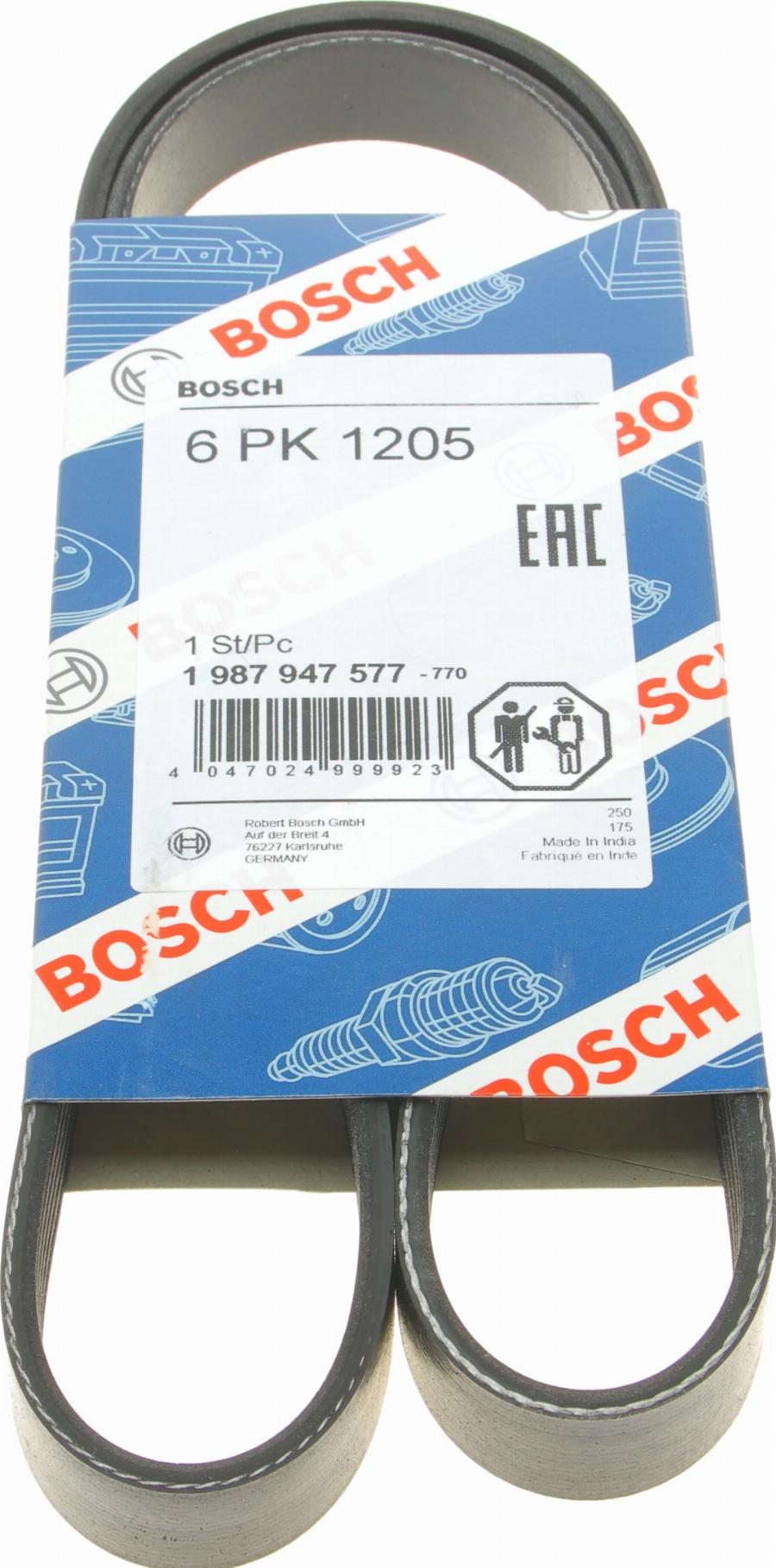 BOSCH 1 987 947 577 - Поликлиновой ремень parts5.com