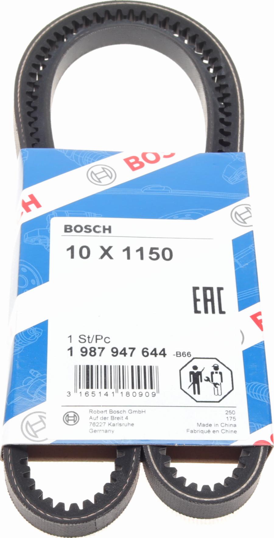 BOSCH 1 987 947 644 - Клиновой ремень, поперечные рёбра parts5.com