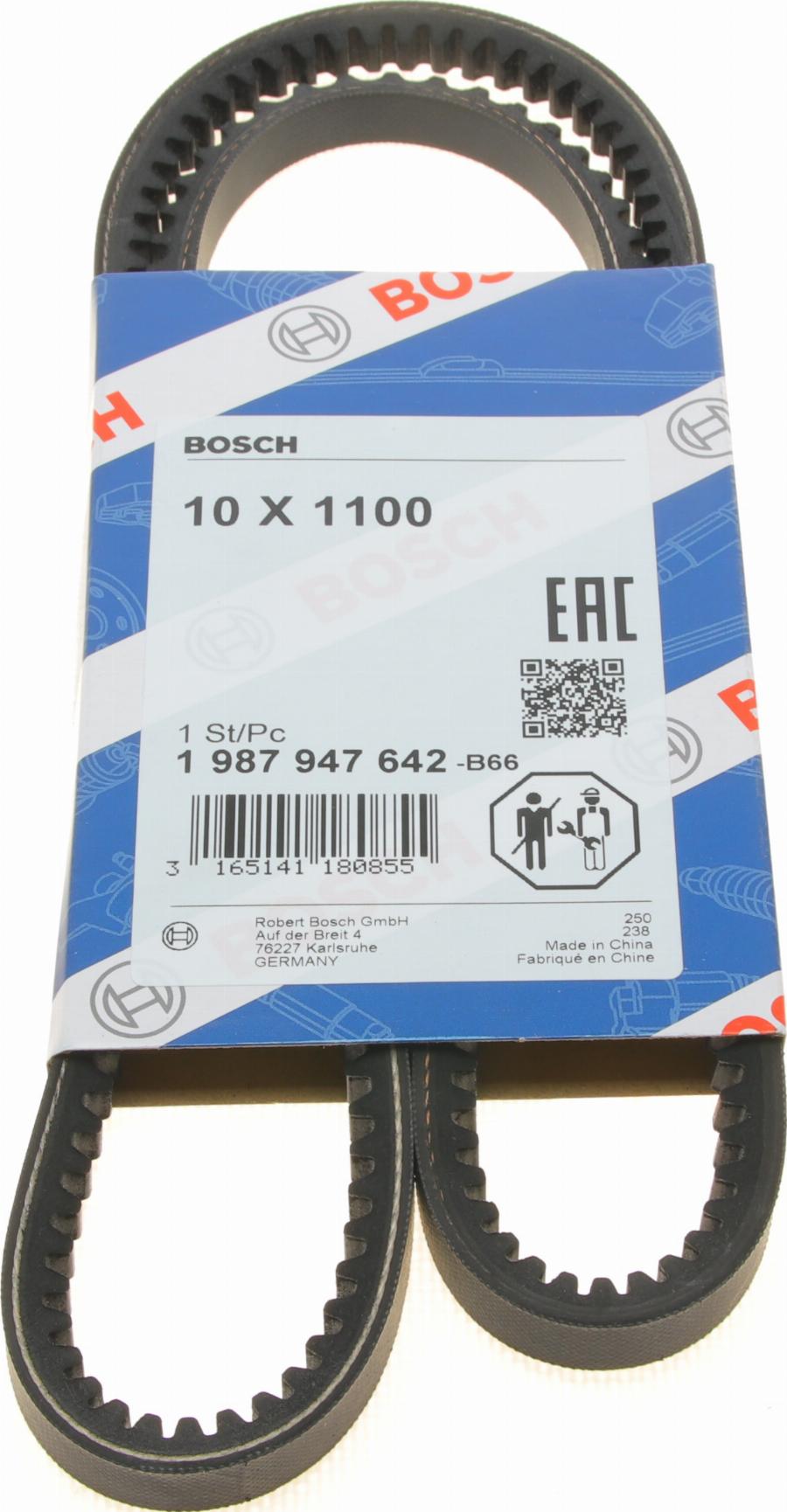 BOSCH 1 987 947 642 - Correa trapezoidal parts5.com