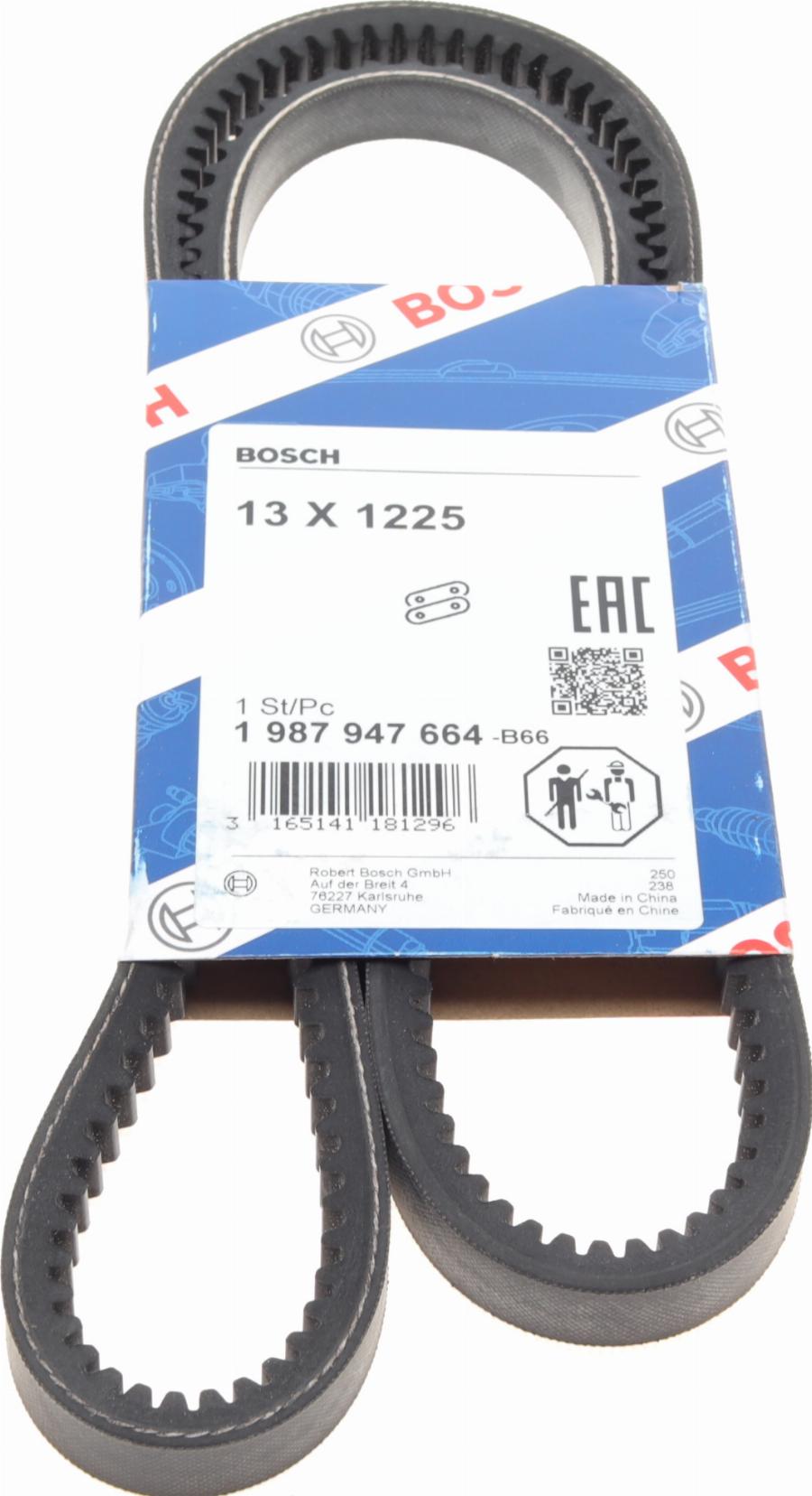 BOSCH 1 987 947 664 - Correa trapezoidal parts5.com