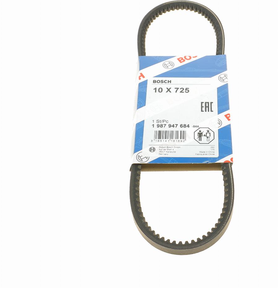 BOSCH 1 987 947 684 - Klinový remen parts5.com