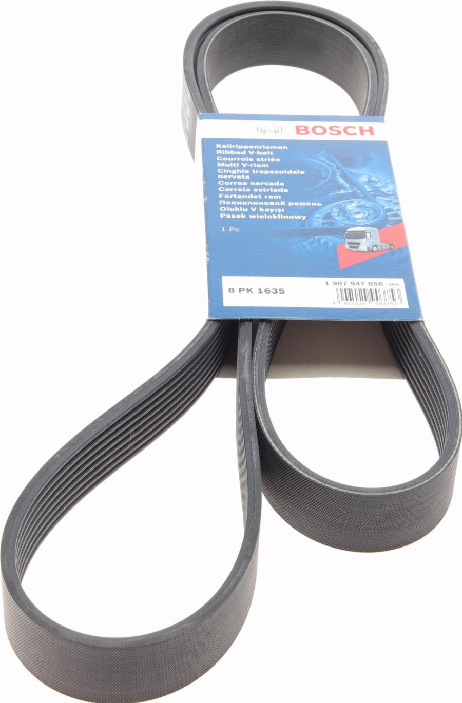 BOSCH 1 987 947 056 - Pasek klinowy wielorowkowy parts5.com