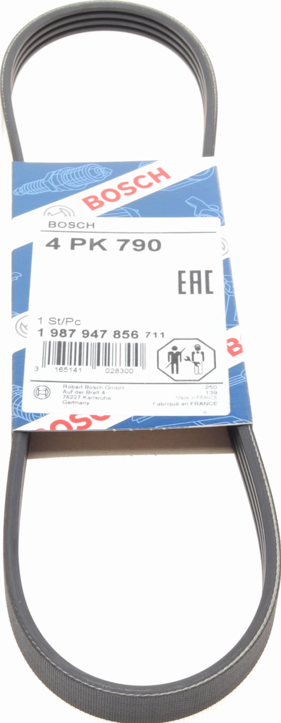 BOSCH 1 987 947 856 - Ozubený klinový remeň parts5.com