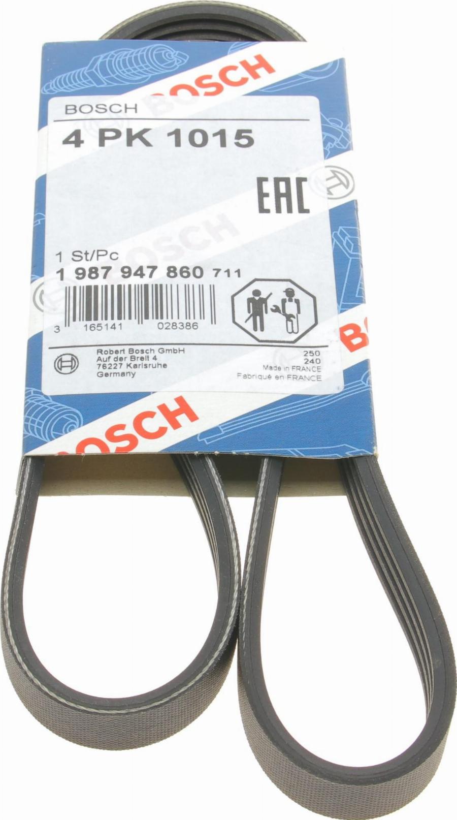 BOSCH 1 987 947 860 - Keilrippenriemen parts5.com