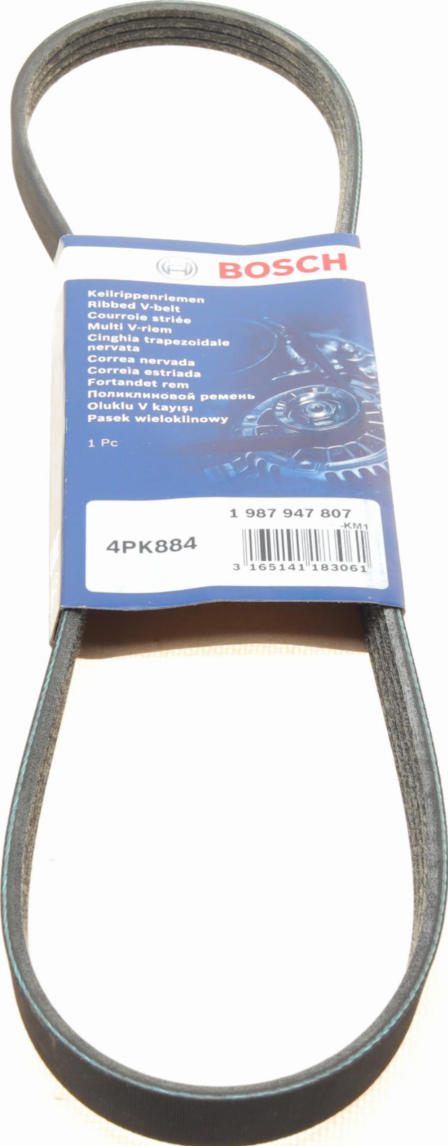 BOSCH 1 987 947 807 - Klinasti rebrasti kaiš parts5.com