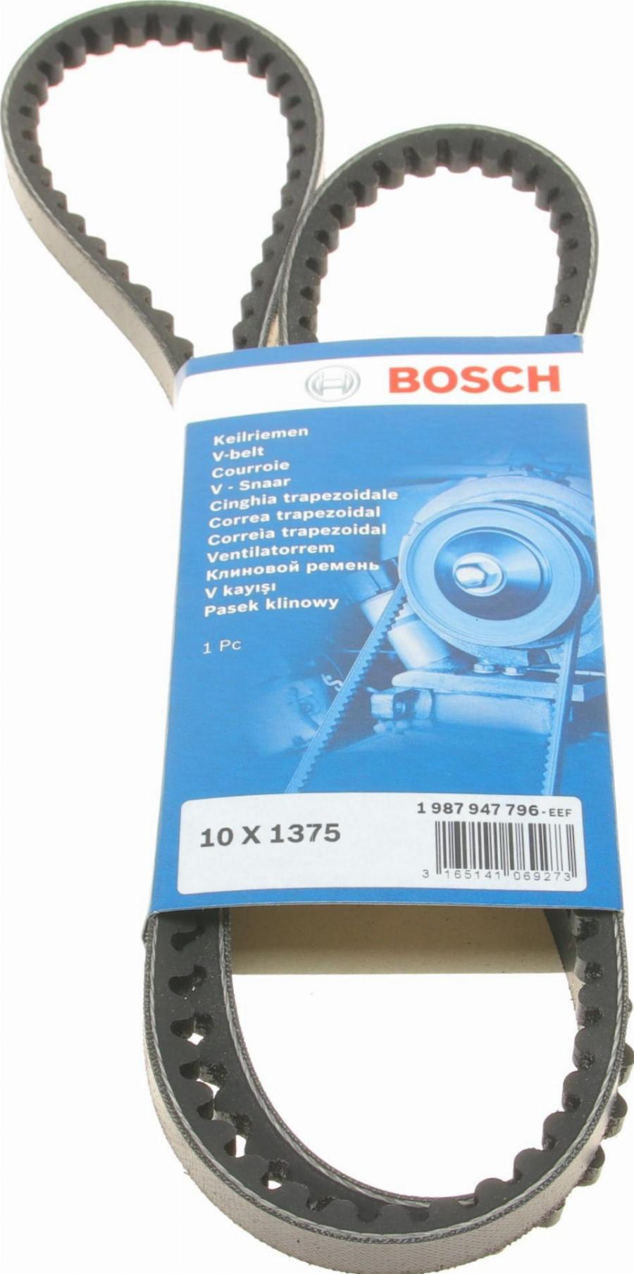 BOSCH 1 987 947 796 - Correa trapezoidal parts5.com