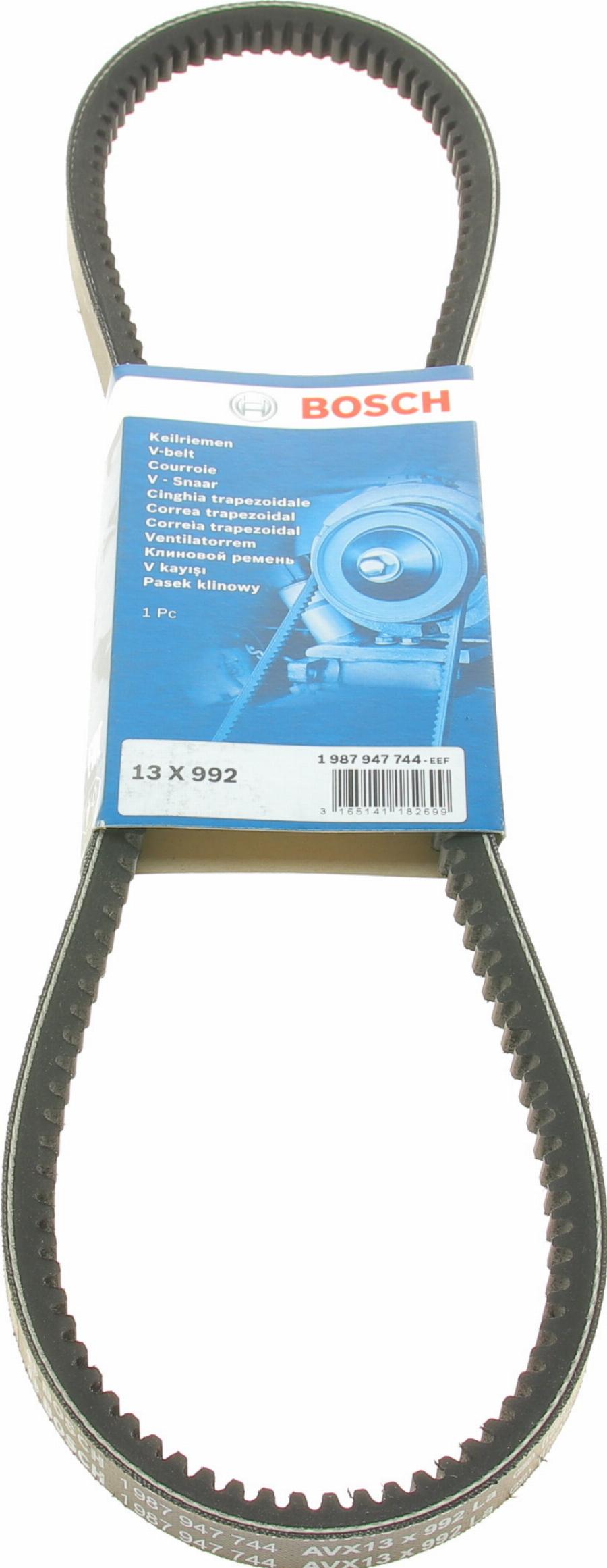 BOSCH 1 987 947 744 - Correa trapezoidal parts5.com