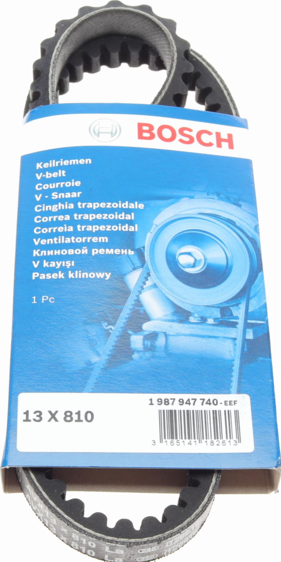 BOSCH 1 987 947 740 - Τραπεζοειδής ιμάντας parts5.com