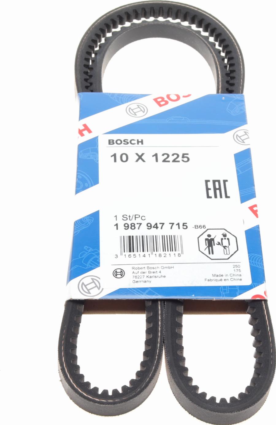 BOSCH 1 987 947 715 - Ékszíj parts5.com