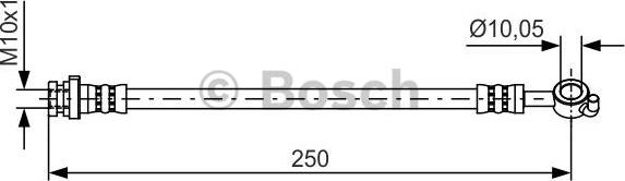 BOSCH 1 987 481 435 - Brake Hose parts5.com