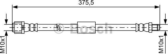 BOSCH 1 987 481 608 - Kočiono crevo parts5.com