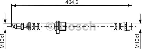 BOSCH 1 987 481 679 - Tubo flexible de frenos parts5.com