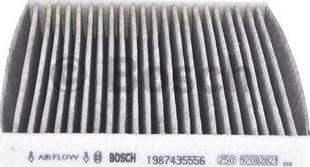 BOSCH 1 987 435 556 - Filter, vazduh unutrašnjeg prostora parts5.com