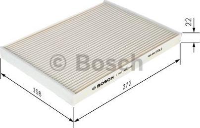 BOSCH 1 987 435 048 - Filtro, aire habitáculo parts5.com