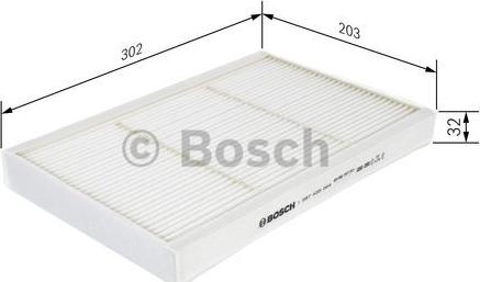 BOSCH 1 987 435 004 - Filter, interior air parts5.com