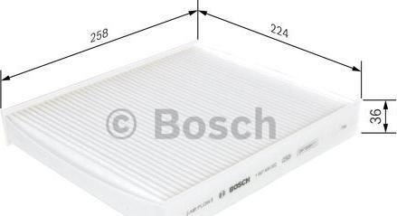 BOSCH 1 987 435 002 - Filtru, aer habitaclu parts5.com