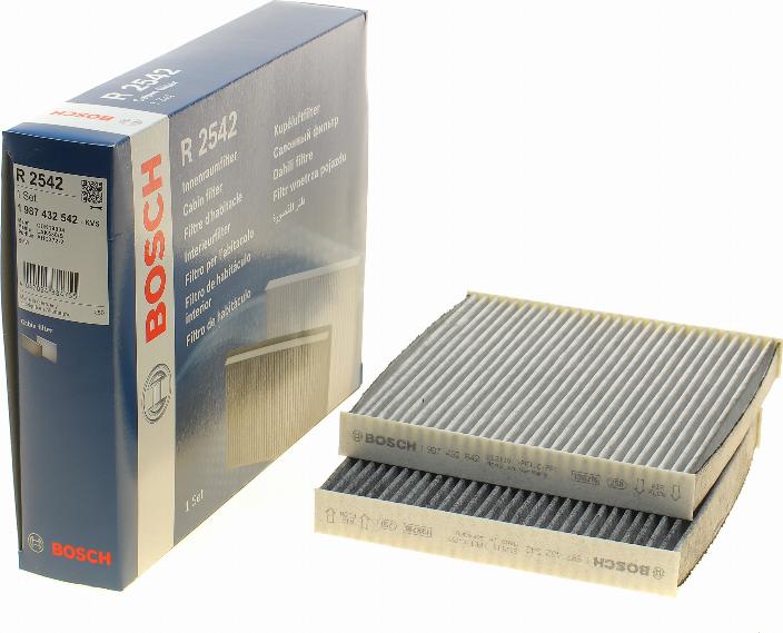 BOSCH 1 987 432 542 - Filter, interior air parts5.com