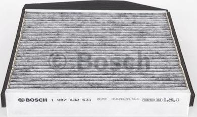 BOSCH 1 987 432 531 - Filtro, aire habitáculo parts5.com