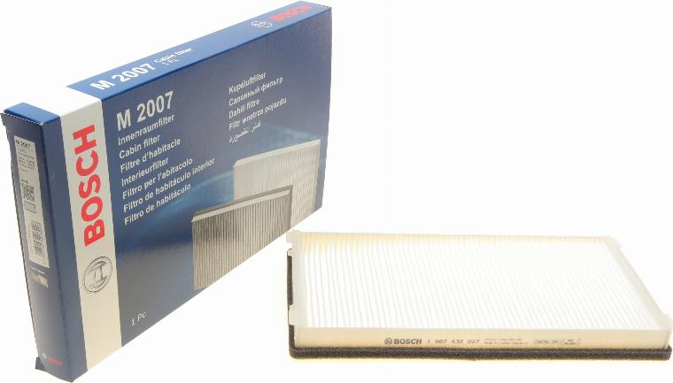 BOSCH 1 987 432 007 - Filter, interior air parts5.com