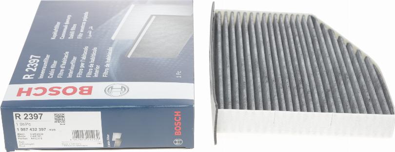 BOSCH 1 987 432 397 - Filter, interior air parts5.com