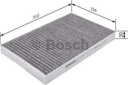 BOSCH 1 987 432 324 - Φίλτρο, αέρας εσωτερικού χώρου parts5.com