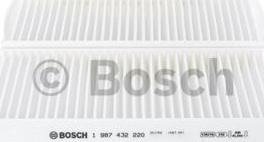 BOSCH 1 987 432 220 - Filtar, zrak unutarnjeg prostora parts5.com