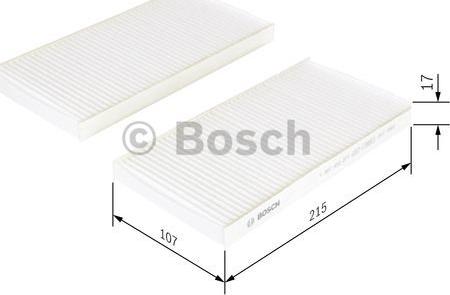 BOSCH 1 987 432 277 - Filter, interior air parts5.com